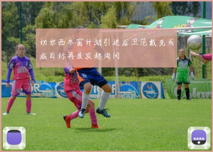 切尔西冬窗计划引进后卫范戴克或成目标再度发起询问